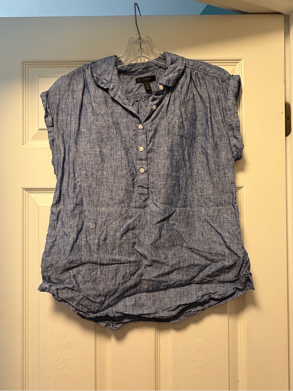 J. Crew Linen Top